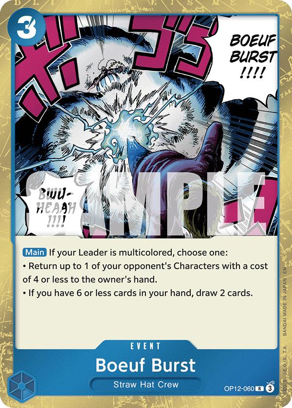 Boeuf Burst [Legacy of the Master]