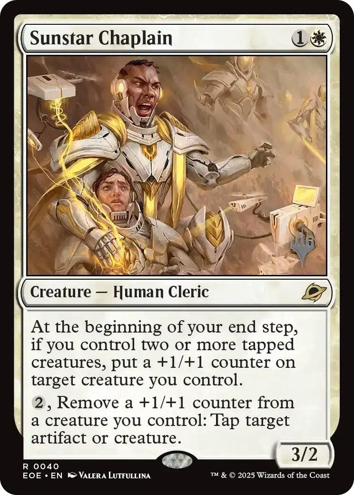 Sunstar Chaplain (Promo Pack) [Edge of Eternities Promo Pack]