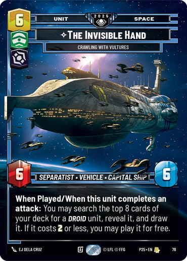 The Invisible Hand (78) - Crawling With Vultures (78) [Organized Play Promos]
