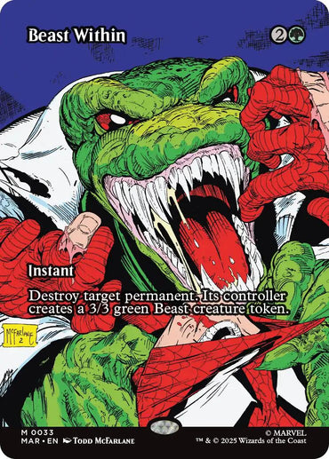 Beast Within (Borderless) [Marvel Universe: Eternal-Legal]