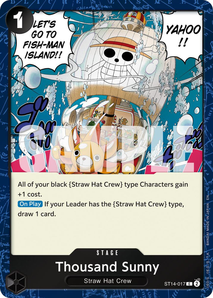 Thousand Sunny (Pirate Foil) [Premium Booster -The Best- Vol. 2]