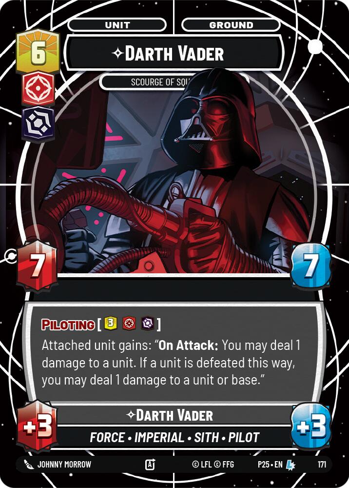 Darth Vader - Scourge of Squadrons (171) (171) [Sector and Regional Promos: Season 1]