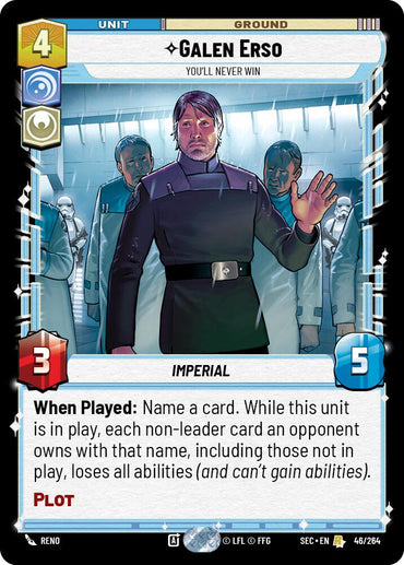 Galen Erso - You'll Never Win (46/264) (46/264) [Secrets of Power]
