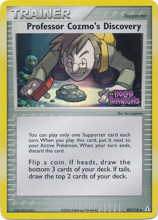 Professor Cozmo's Discovery (89/110) (Stamped) [EX: Holon Phantoms] 