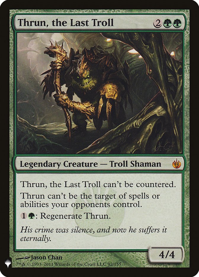 Thrun, the Last Troll [Mystery Booster] 