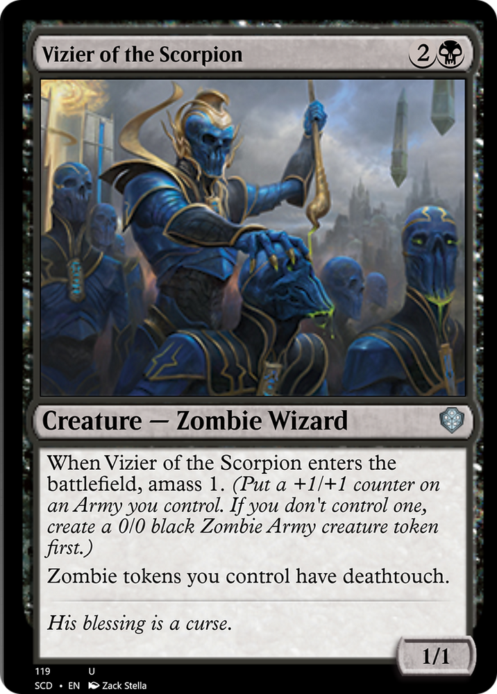 Vizier of the Scorpion [Starter Commander Decks] 