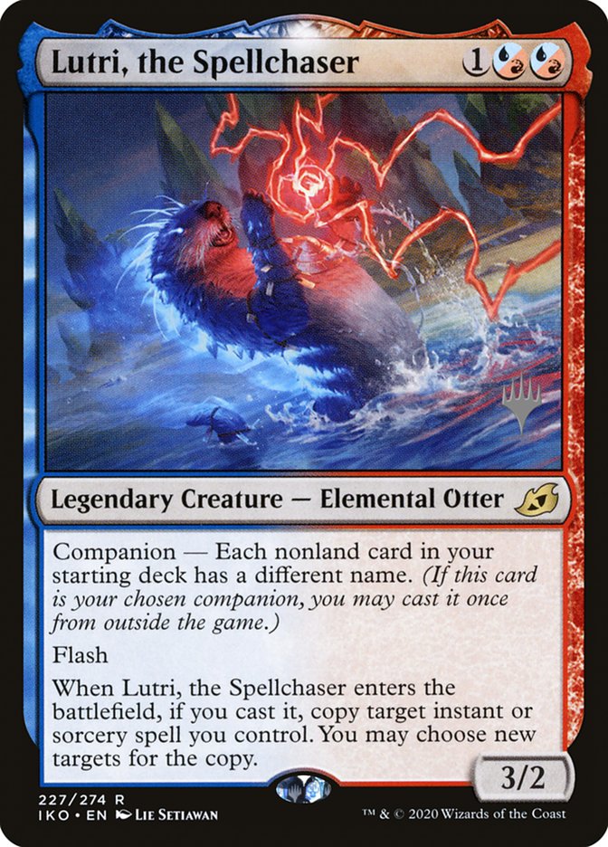 Lutri, the Spellchaser (Promo Pack) [Ikoria: Lair of Behemoths Promos] 