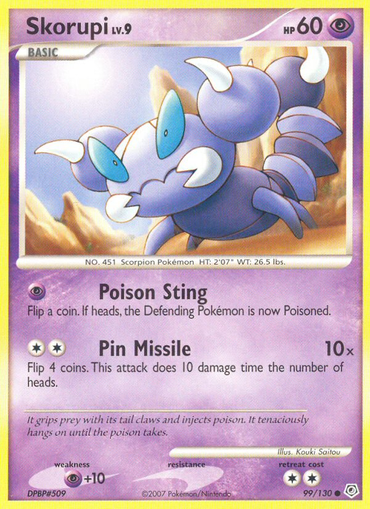 Skorupi (99/130) [Diamond &amp; Pearl: Base Set] 