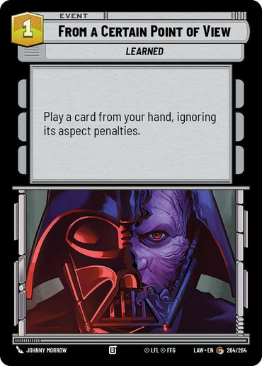 From a Certain Point of View (264/264) (264/264) [A Lawless Time]