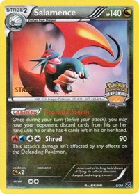 Salamence (8/20) (Regional Championship Promo Staff) [Black &amp; White: Dragon Vault] 