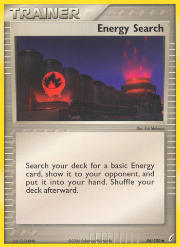 Energy Search (86/100) [EX: Crystal Guardians] 