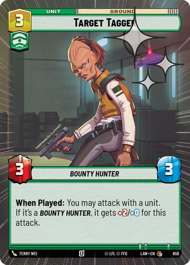 Target Tagger (659) (Hyperspace Foil) (659) [A Lawless Time]