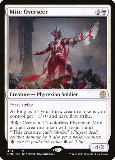 Mite Overseer [Phyrexia: All Will Be One] 