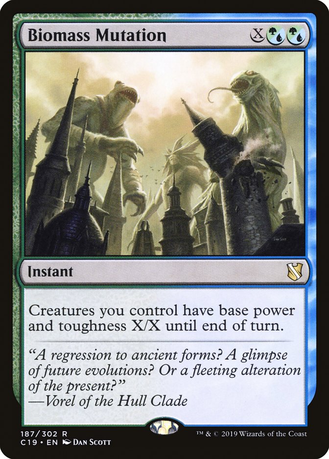 Biomass Mutation [Order 2019] 
