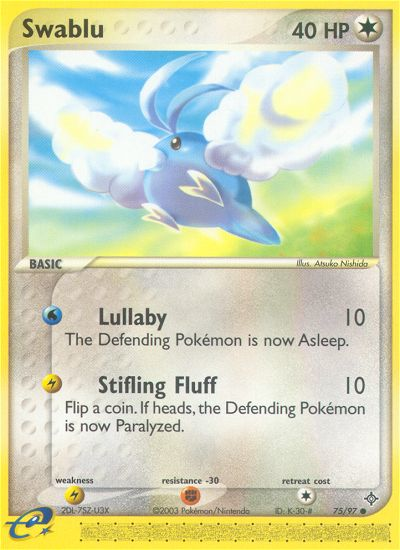 Swablu (75/97) [EX: Dragon] 