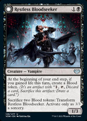 Restless Bloodseeker // Bloodsoaked Reveler [Innistrad: Crimson Vow] 
