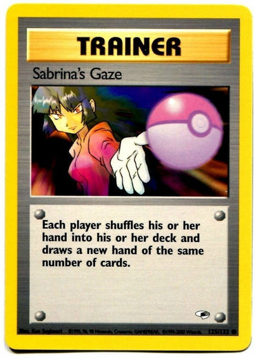Sabrina's Gaze (125/132) [Gym Heroes Unlimited] 