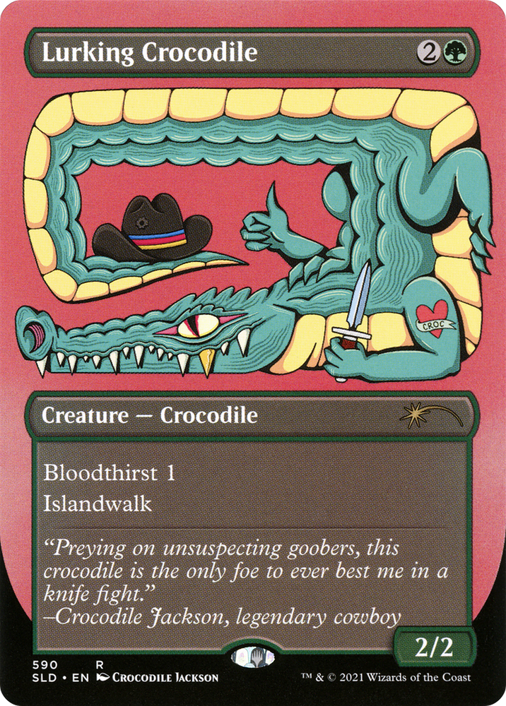 Lurking Crocodile [Secret Lair Drop Promos] 
