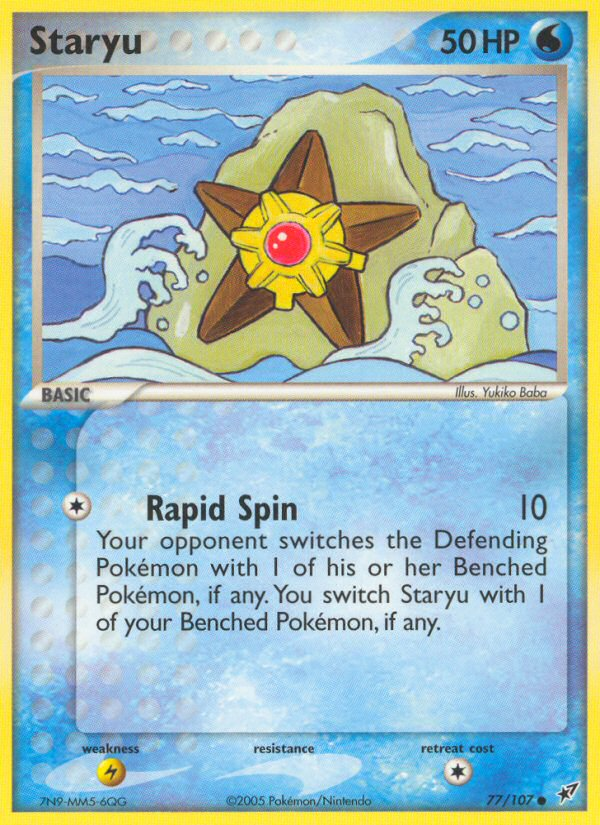 Staryu (77/107) [EX: Deoxys] 
