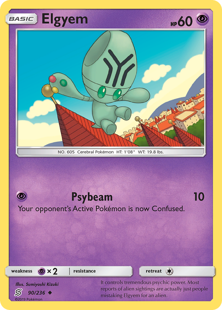 Elgyem (90/236) [Sun &amp; Moon: Unified Minds] 