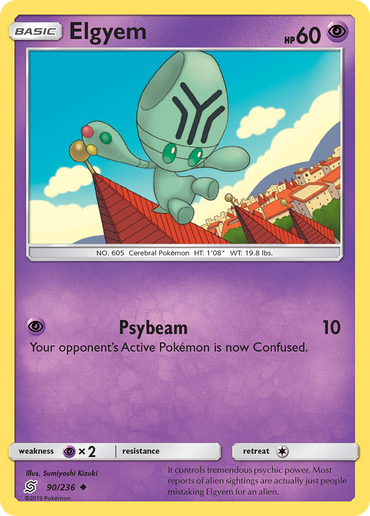 Elgyem (90/236) [Sun &amp; Moon: Unified Minds] 