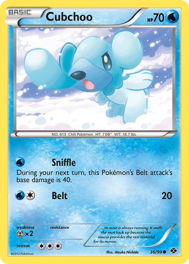 Cubchoo (36/99) [Black &amp; White: Next Destinies] 