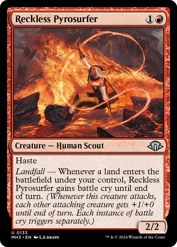 Reckless Pyrosurfer [Modern Horizons 3] 