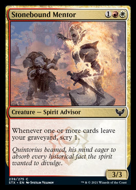 Stonebound Mentor [Strixhaven: School of Mages] 