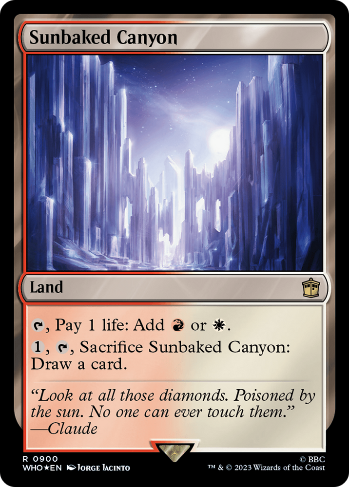 Sunbaked Canyon (Surge Foil) [Doctor Who] 
