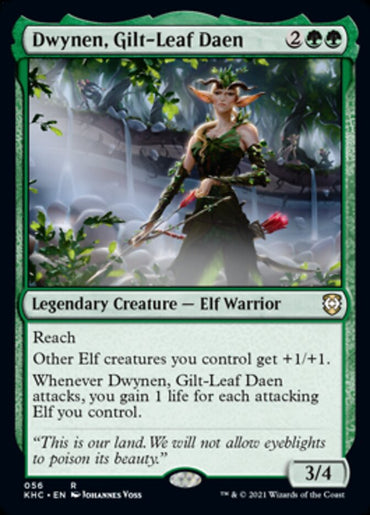 Dwynen, Gilt-Leaf Daen [Kaldheim Commander] 