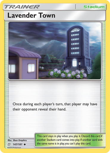 Lavender Town (147/181) [Sun &amp; Moon: Team Up] 