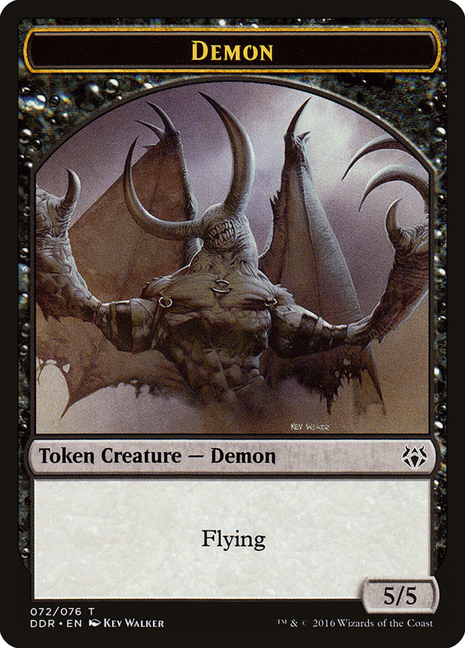 Demon Token [Duel Decks: Nissa vs. Ob Nixilis] 