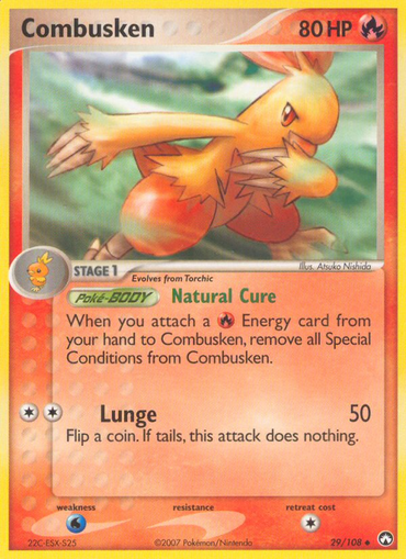 Combusken (29/108) [EX: Power Keepers] 