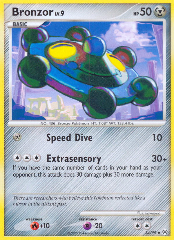 Bronzor (34/99) [Platinum: Arceus] 