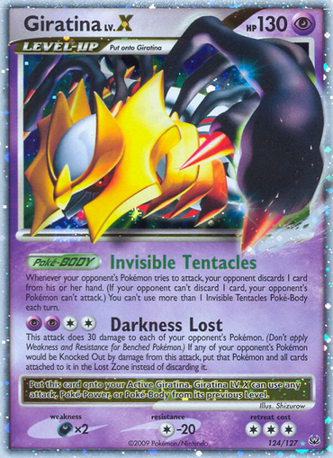 Giratina LV.X (124/127) [Platinum: Base Set] 