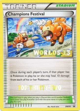 Champions Festival (BW95) (2013 Top Thirty Two) [Black &amp; White: Black Star Promos] 