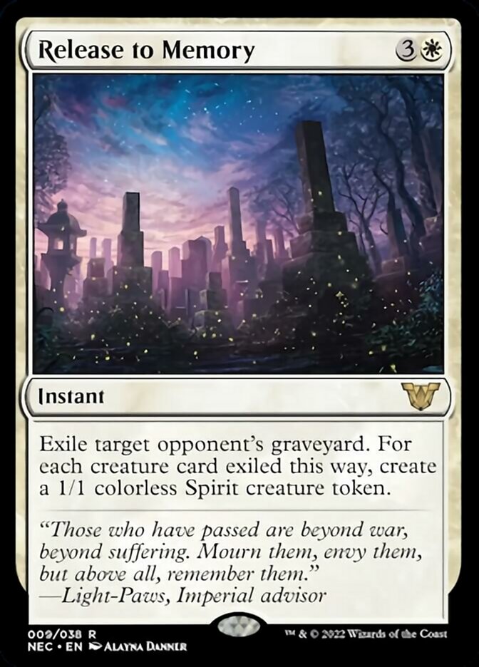 Release to Memory [Kamigawa: Neon Dynasty Commander] 