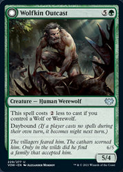 Wolfkin Outcast // Wedding Crasher [Innistrad: Crimson Vow] 