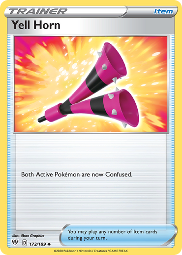 Yell Horn (173/189) [Sword &amp; Shield: Darkness Ablaze] 