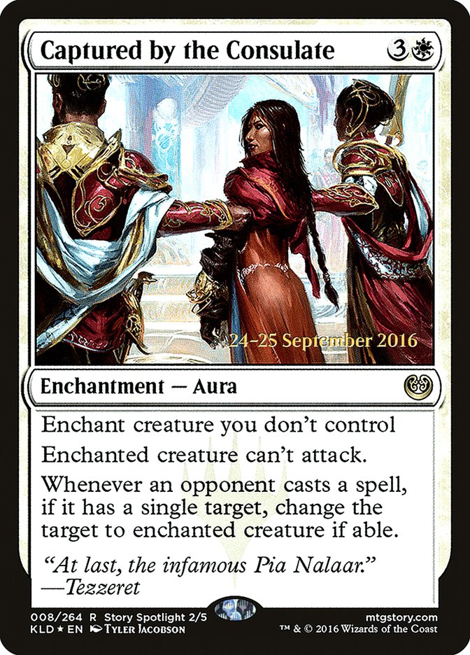 Captured by the Consulate [Kaladesh Prerelease Promos] 