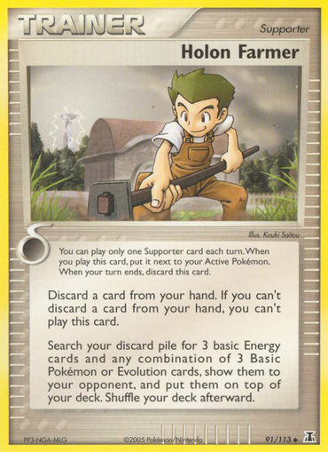Holon Farmer (91/113) [EX: Delta Species] 