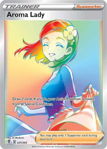 Aroma Lady (221/203) [Sword &amp; Shield: Evolving Skies] 