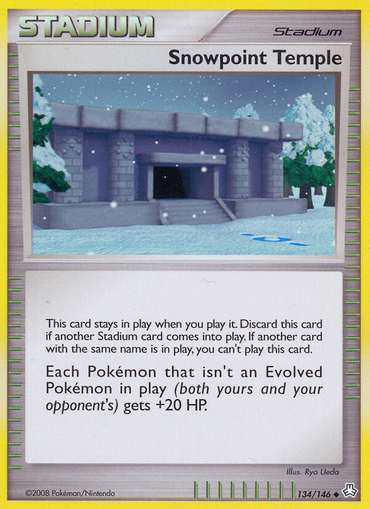 Snowpoint Temple (134/146) [Diamond &amp; Pearl: Legends Awakened] 