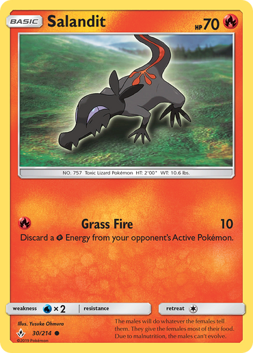 Salandit (30/214) [Sun &amp; Moon: Unbroken Bonds] 