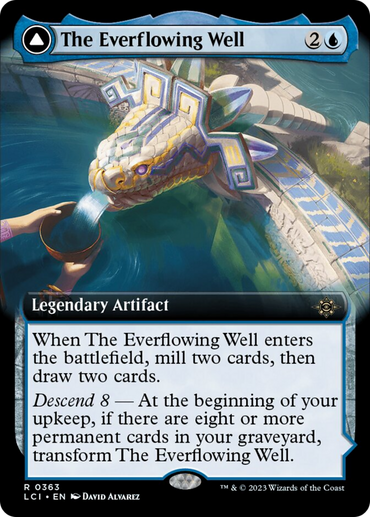 The Everflowing Well // The Myriad Pools (Extended Art) [The Lost Caverns of Ixalan] 