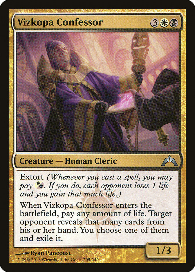 Vizkopa Confessor [Gatecrash] 
