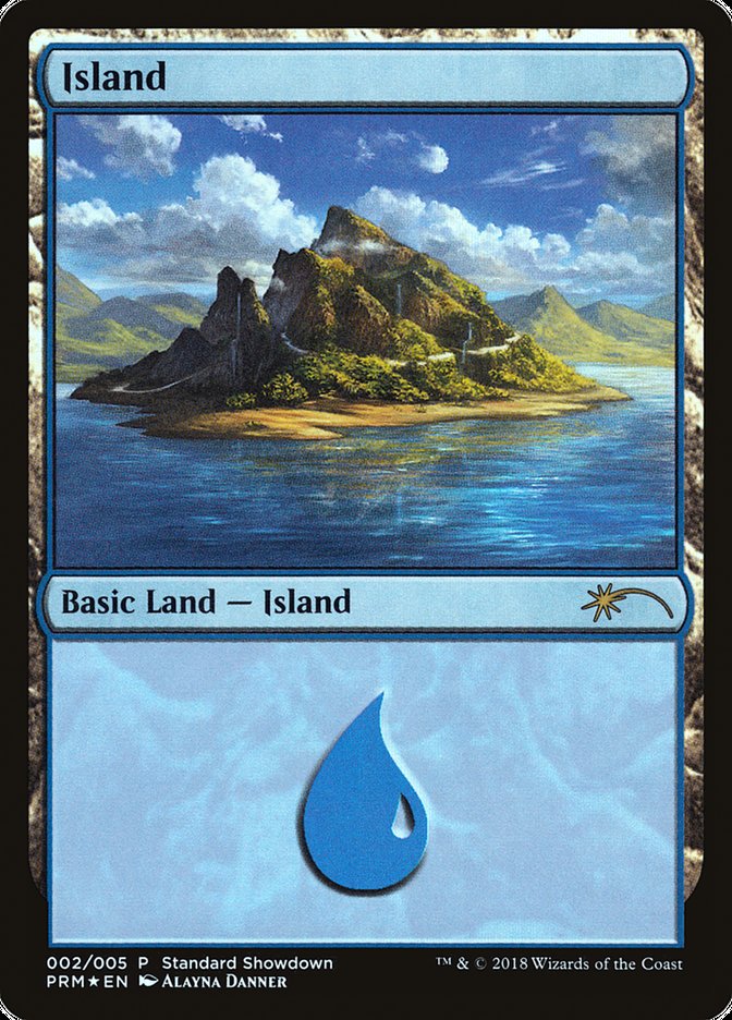 Island (2) [Magic 2019 Standard Showdown] 