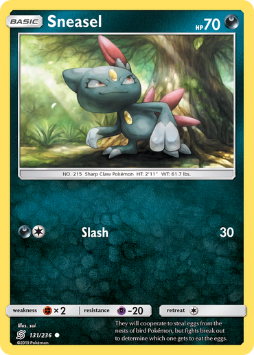 Sneasel (131/236) [Sun &amp; Moon: Unified Minds] 