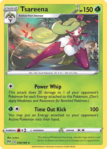 Tsareena (016/189) [Sword &amp; Shield: Darkness Ablaze] 