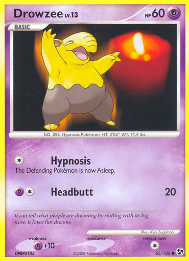 Drowzee (65/106) [Diamond &amp; Pearl: Great Encounters] 